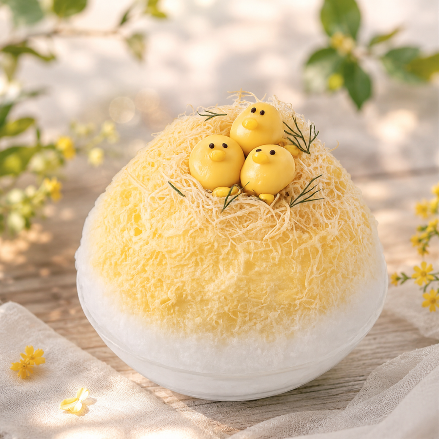 「恋するひよこコーン」／写真提供：恋氷