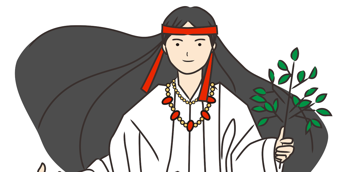 卑弥呼のイラスト