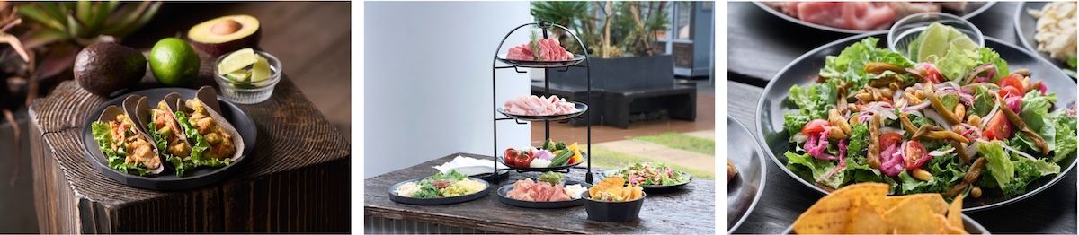 「松屋銀座」ビアガーデン フード