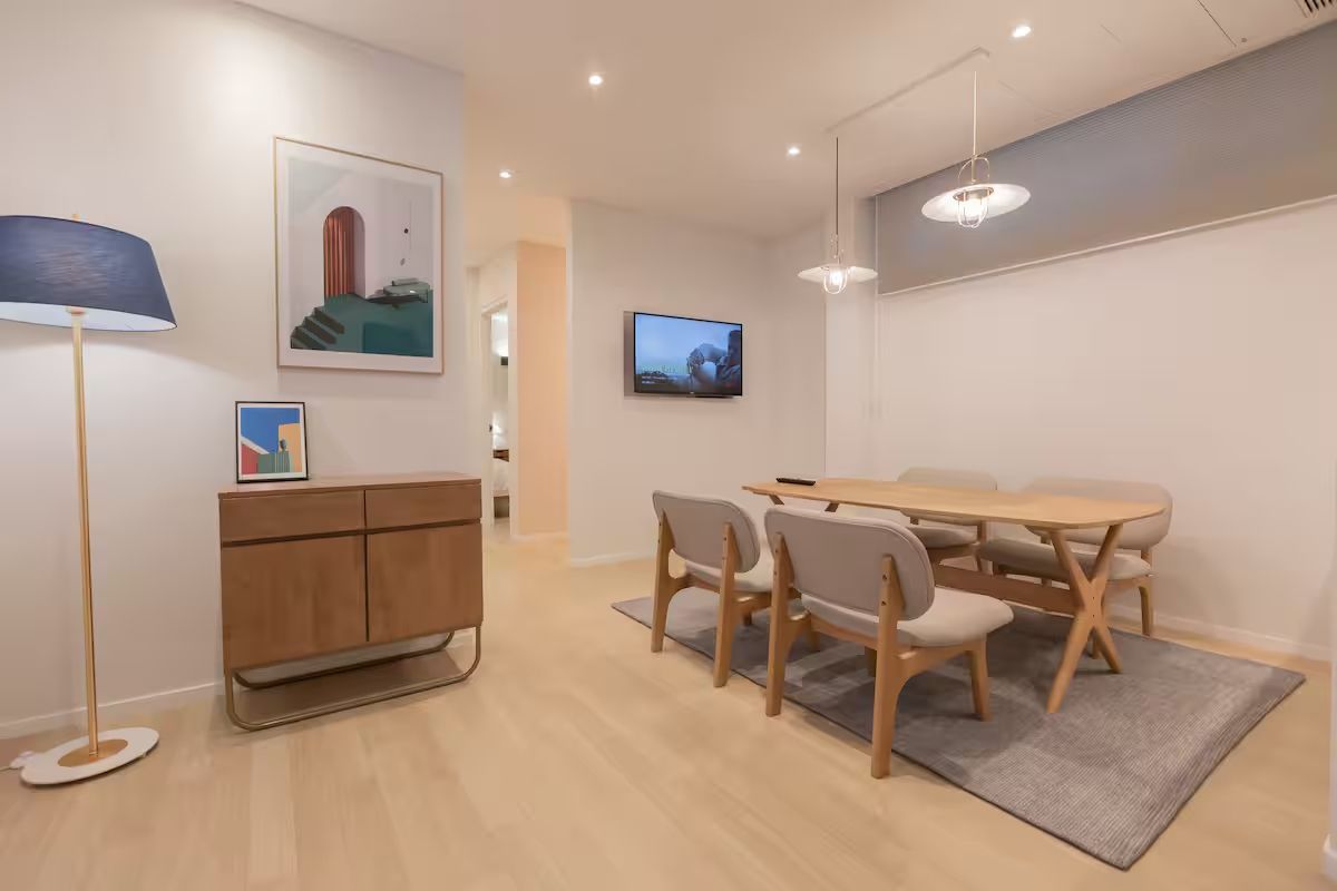 リビング／Photo：Airbnb