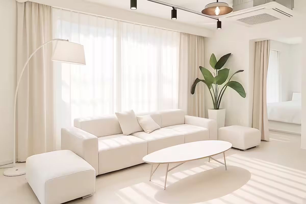 リビング／Photo：Airbnb