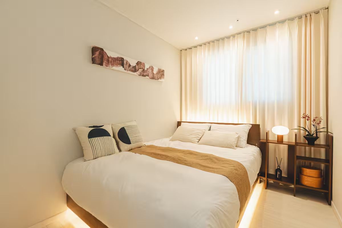 ベッドルーム／Photo：Airbnb
