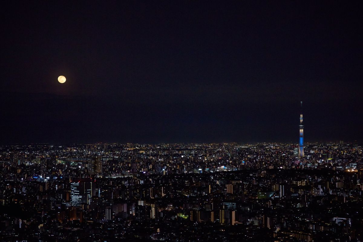 「サンシャイン60ビル」からの夜景