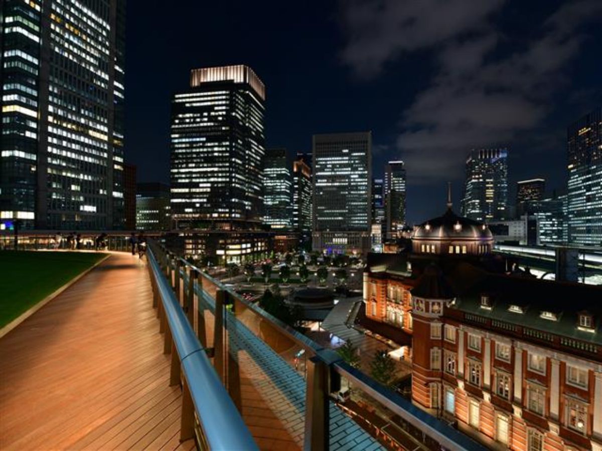 「KITTE」の夜景