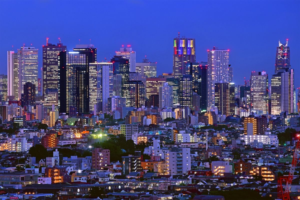 新宿副都心方面