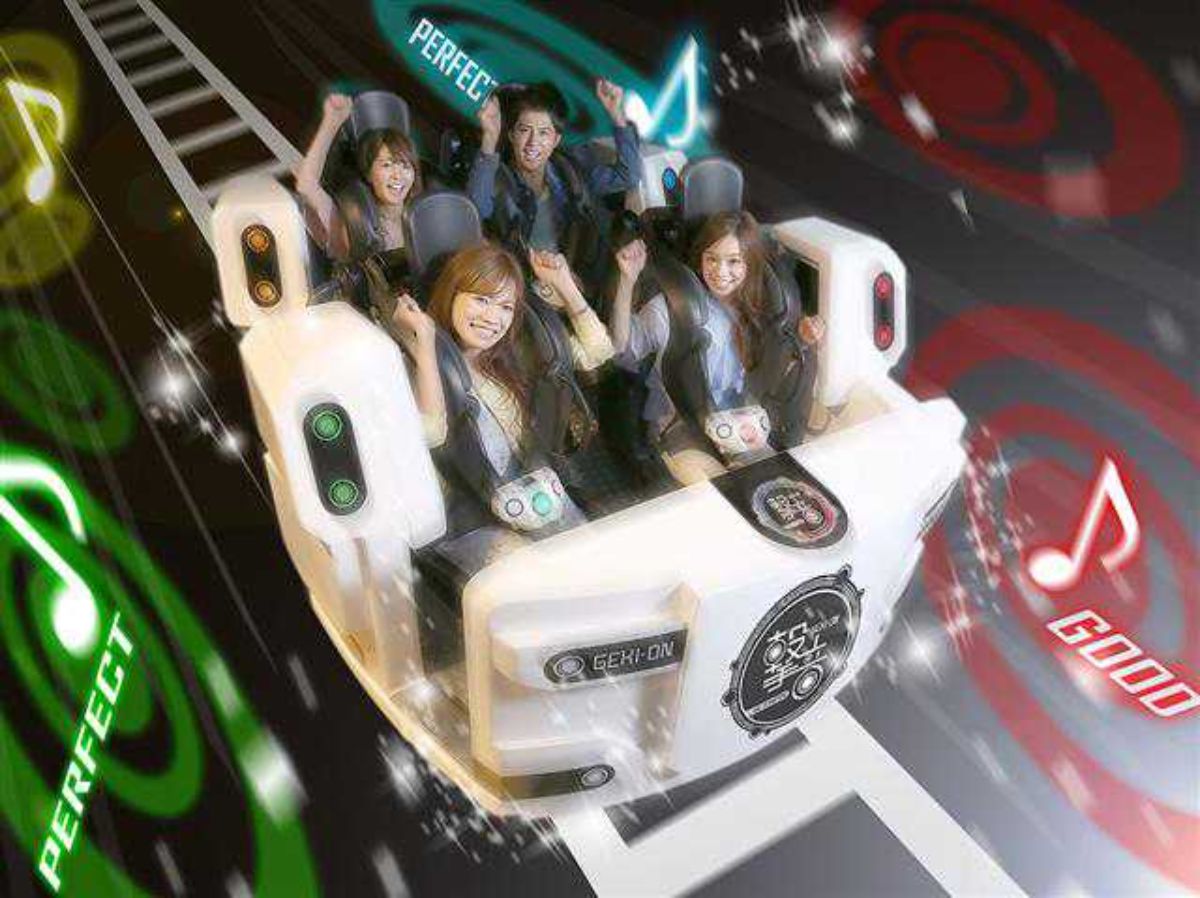 ジョイポリスのアトラクション