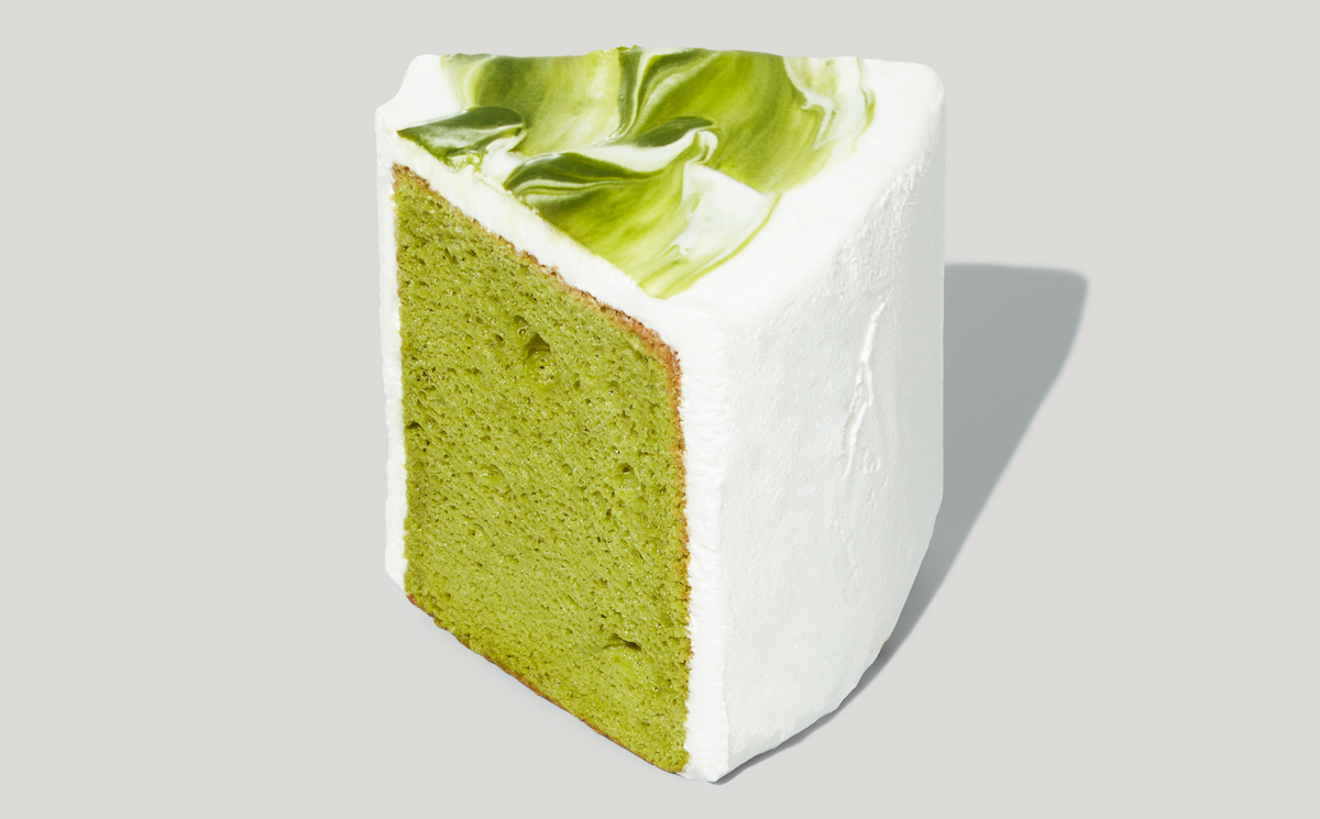 「抹茶シフォンケーキ」520円
