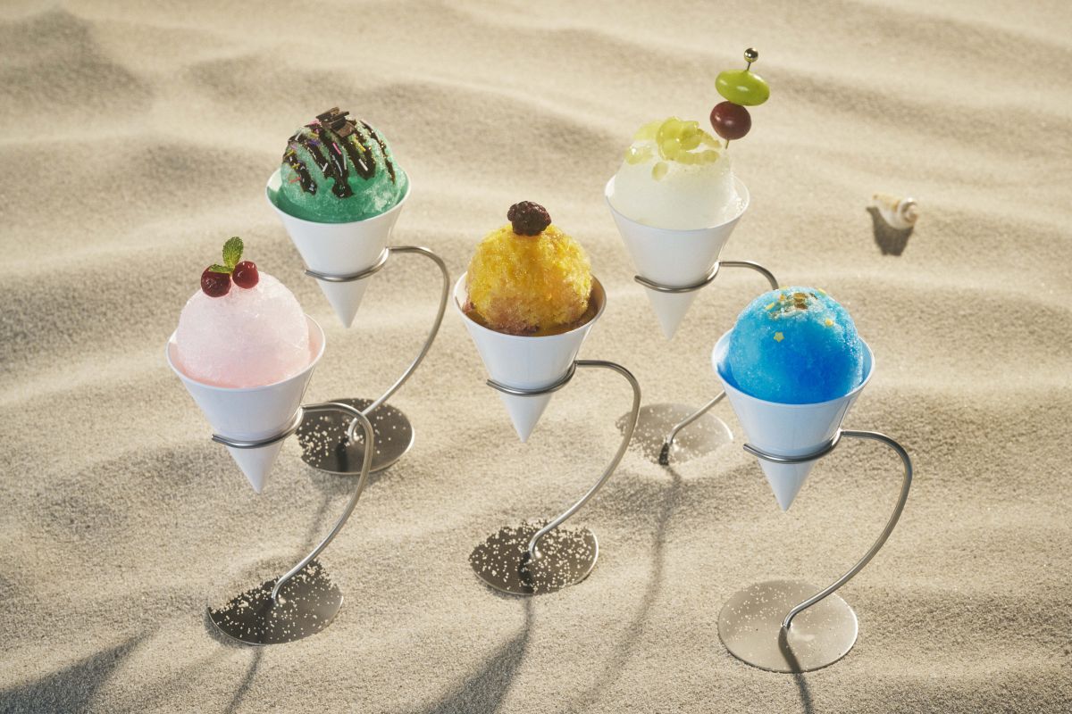 期間限定メニュー　クールサマースノーコーン