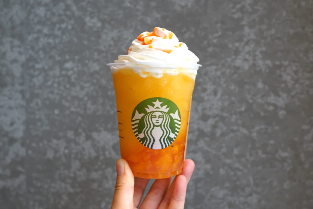 「ぎゅぎゅっと オレンジ ＆ マンゴー フラペチーノ&reg;」カロリー