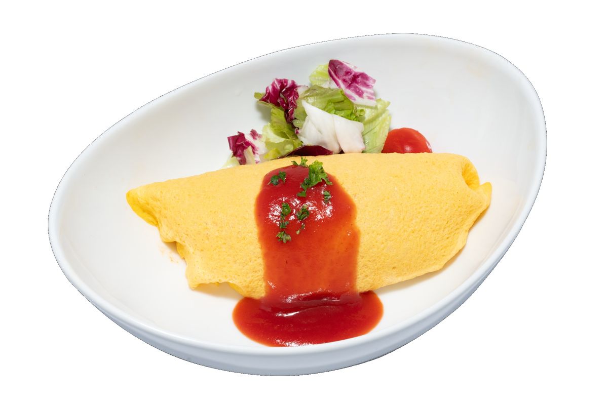 定番の「オムライス」1100円