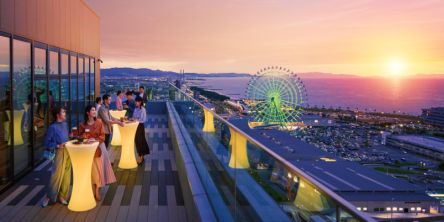 「OMO関西空港（おも） by 星野リゾート」の絶景テラスで開催！「よなよなご近所ビアガーデン」