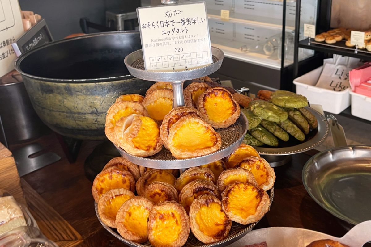 「エッグタルト」320円