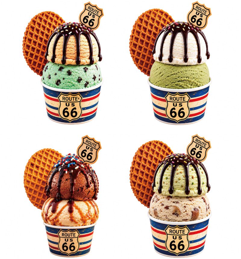  「66 STREET Double Scoop」