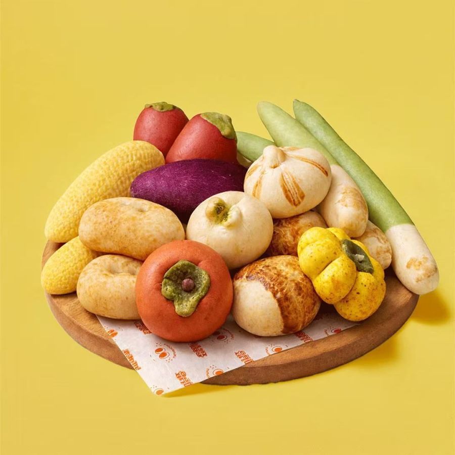 「VEGGIE RICE BREAD」各種1個420円