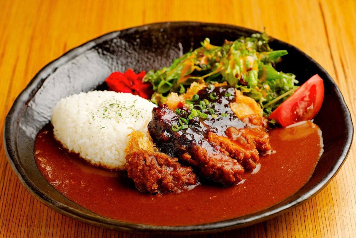 あ・ら・伊達な道の駅で提供している味噌カツカレー