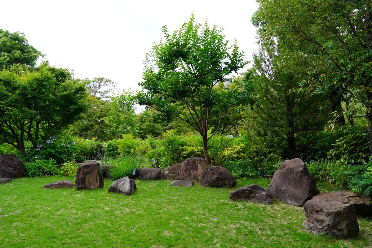 岡崎別邸の庭