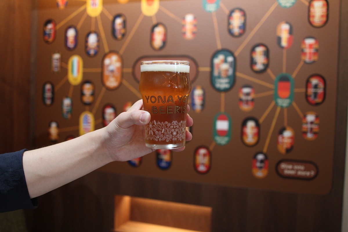 グラスに入ったクラフトビール