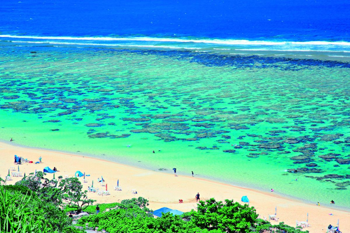 宮古島　ビーチ　吉野海岸