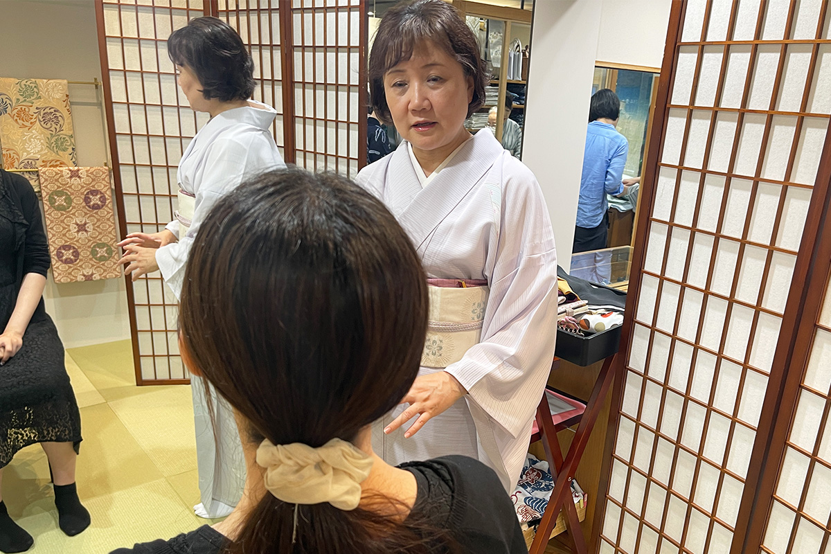 「似合う柄タイプ診断」3,300円（所要時間約45分：完全予約制）　