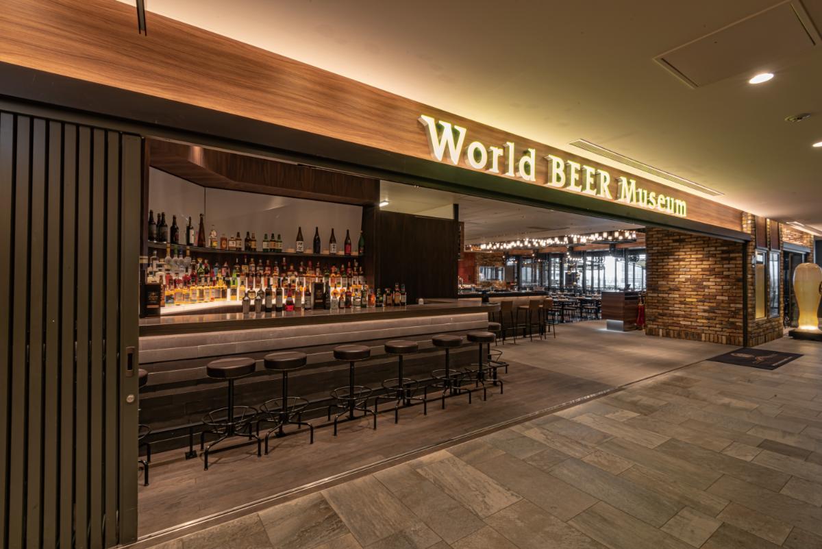 世界のビール博物館の記念すべき1号店は東京ソラマチ内最大規模の350席／画像提供：世界のビール博物館