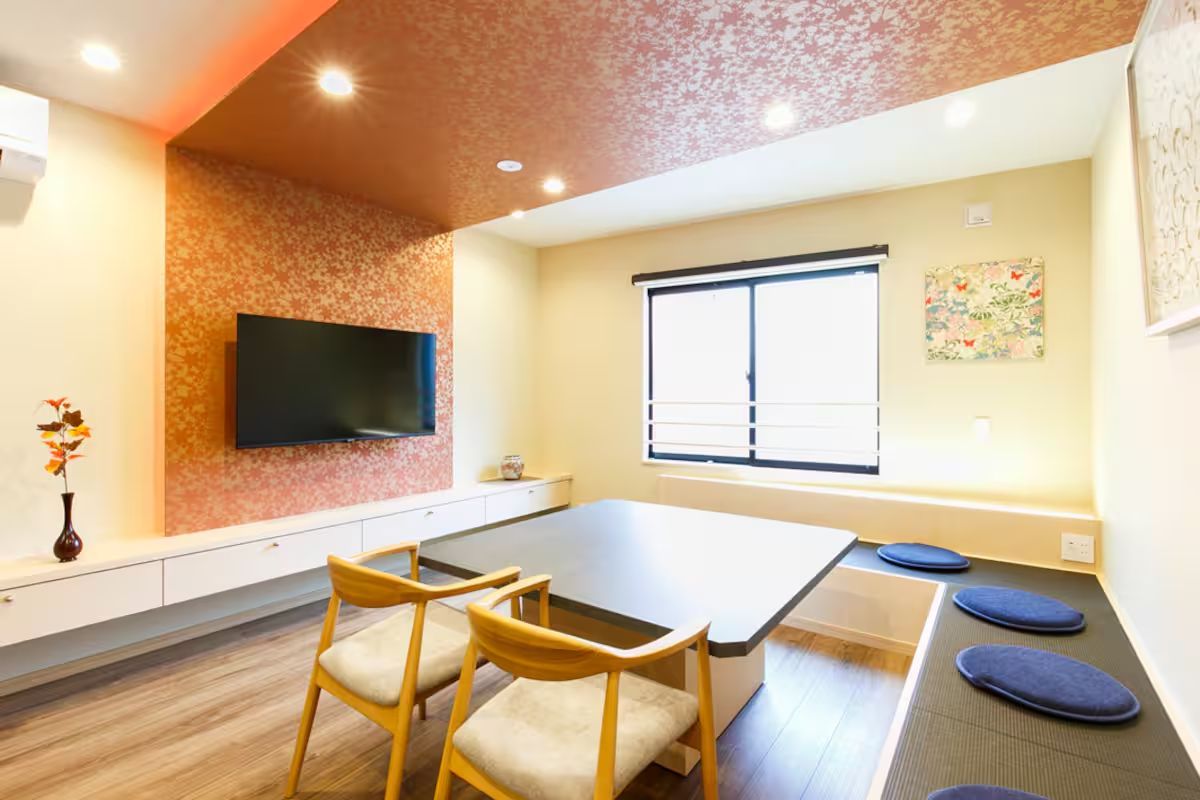 リビング／Photo：Airbnb