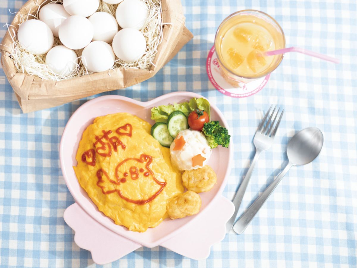 「ぴぴよぴよぴよ♪ひよこさんライス」1250円