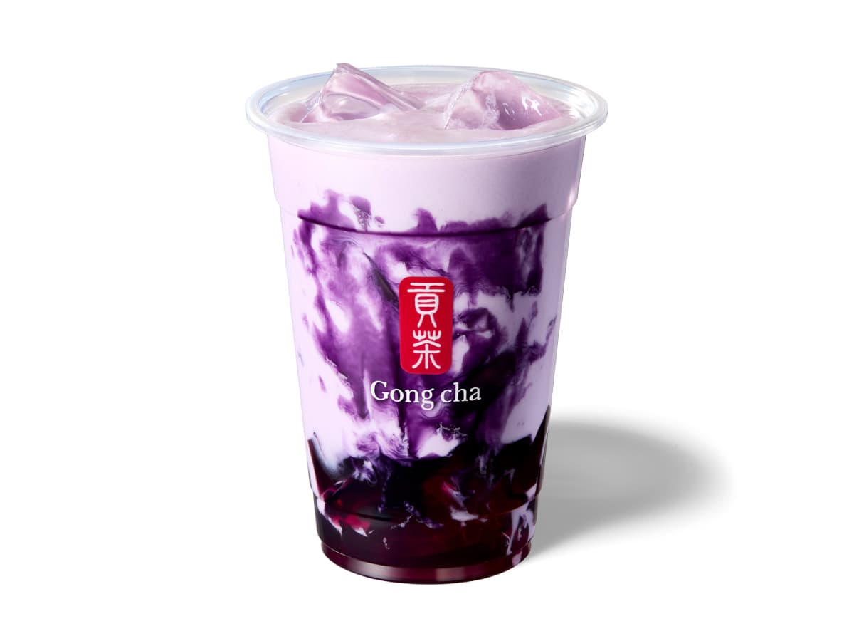 　JUICY巨峰 ミルクティー（ICED/M）690円