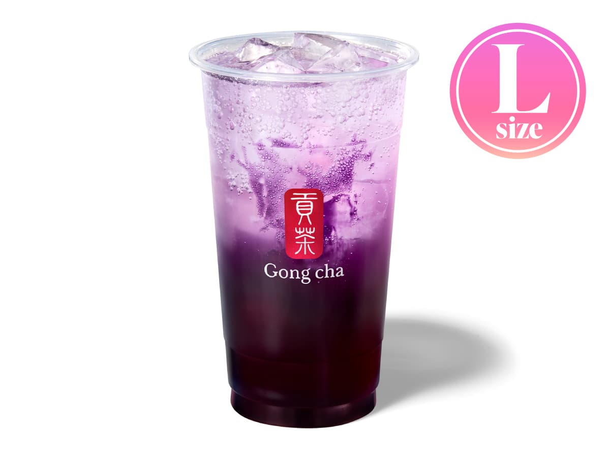 JUICY巨峰 スパークリングティー（ICED/L）780円