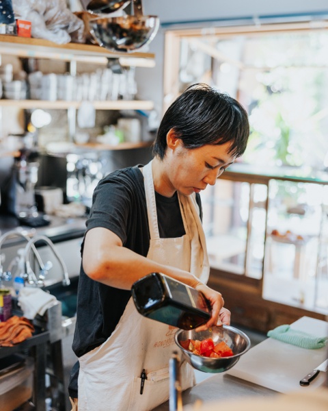 OHARU店主の吉田さん