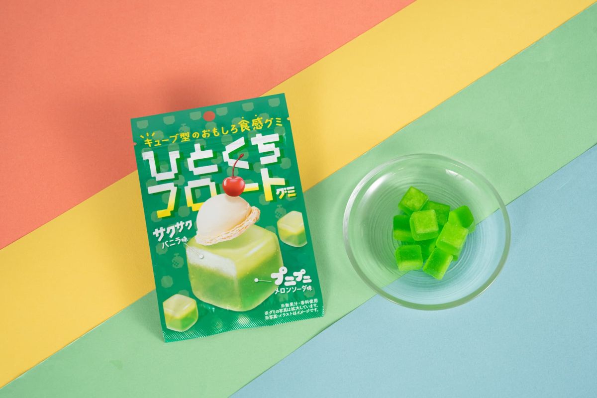 「ひとくちフロートグミ」185円