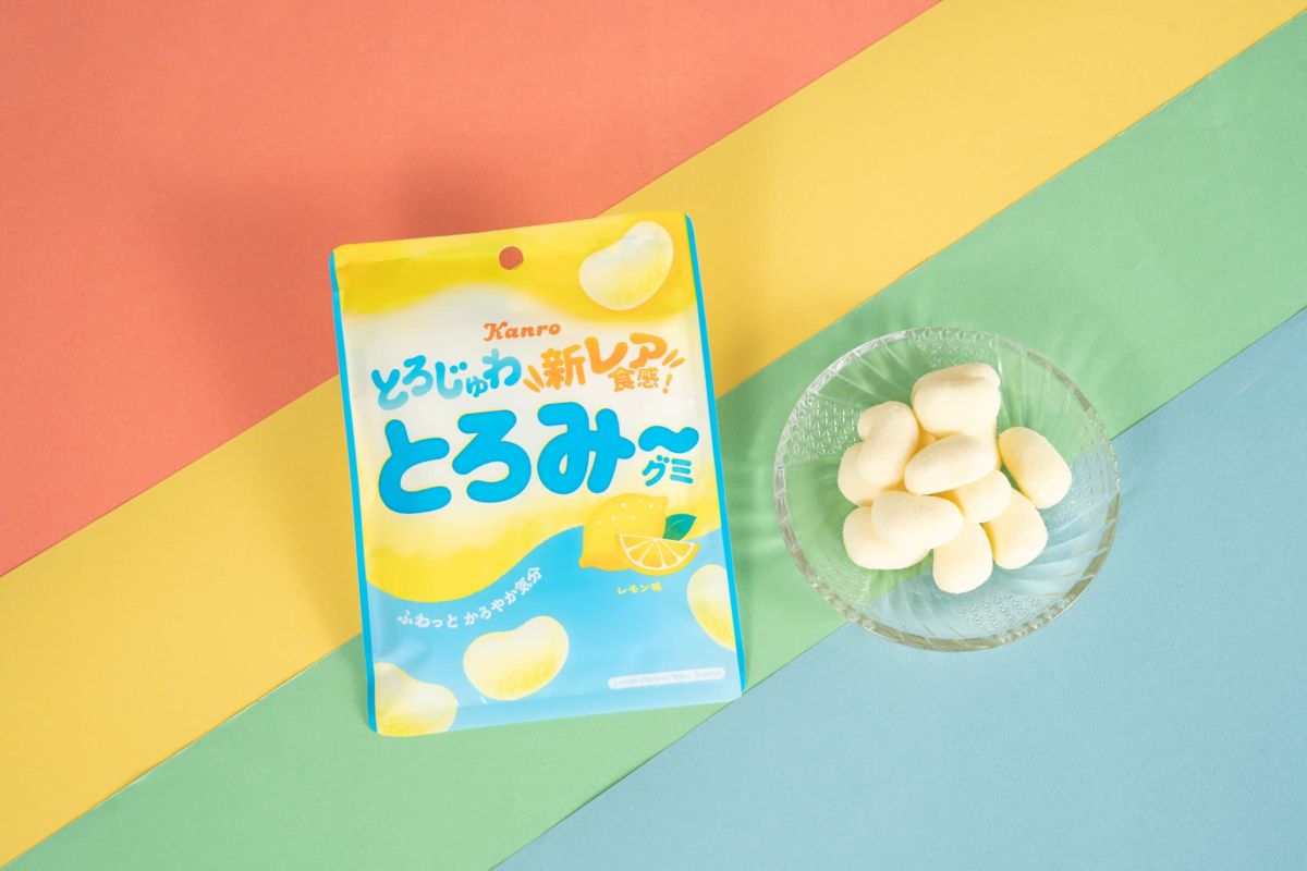 「とろみ～グミ レモン味」198円