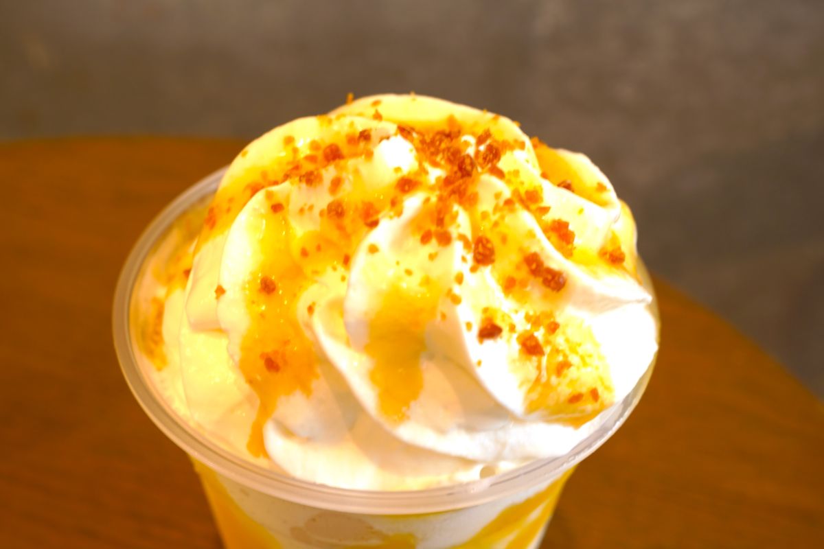 とろり蜜芋 紅はるか フラペチーノ トッピング