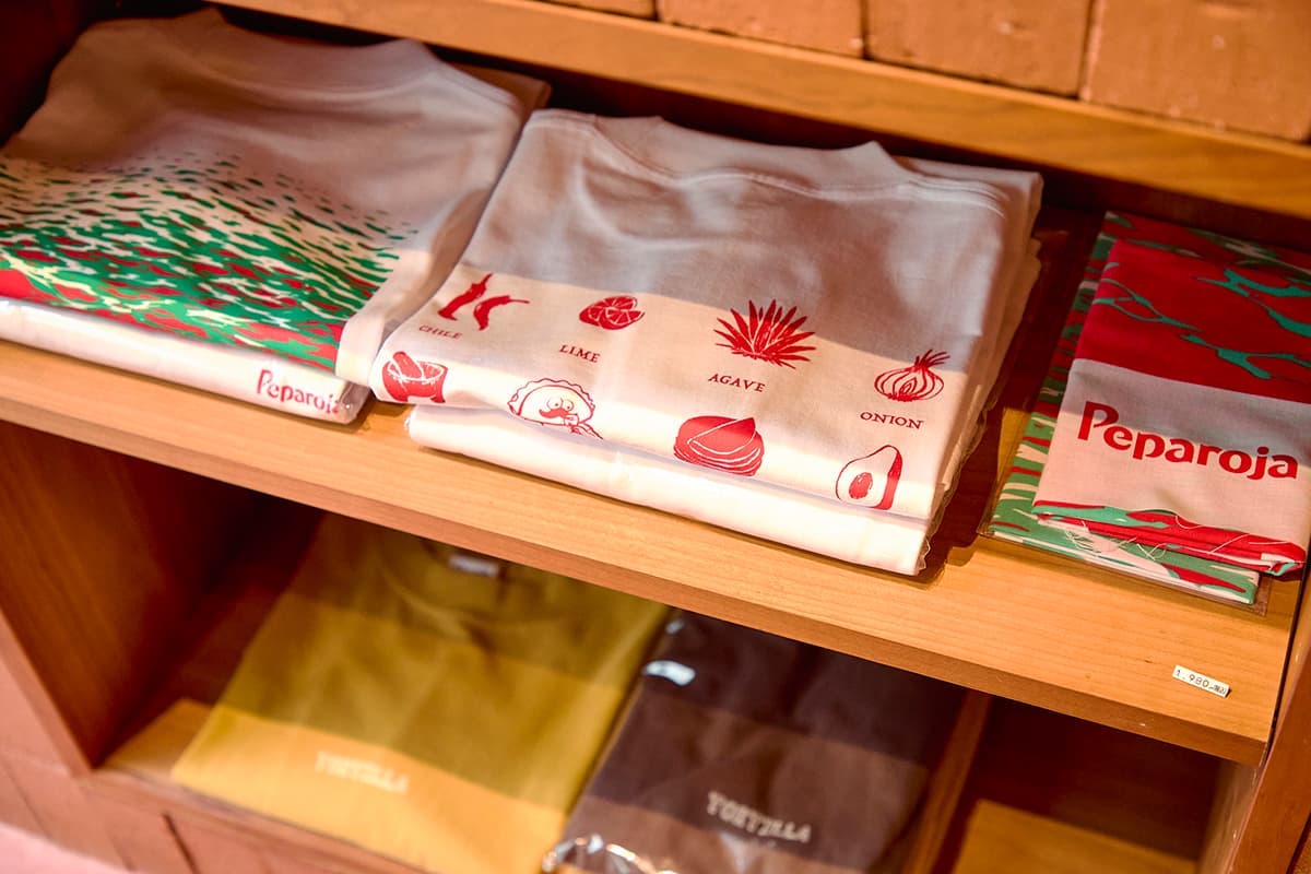 「TORTILLERIA TEE」4290〜4500円