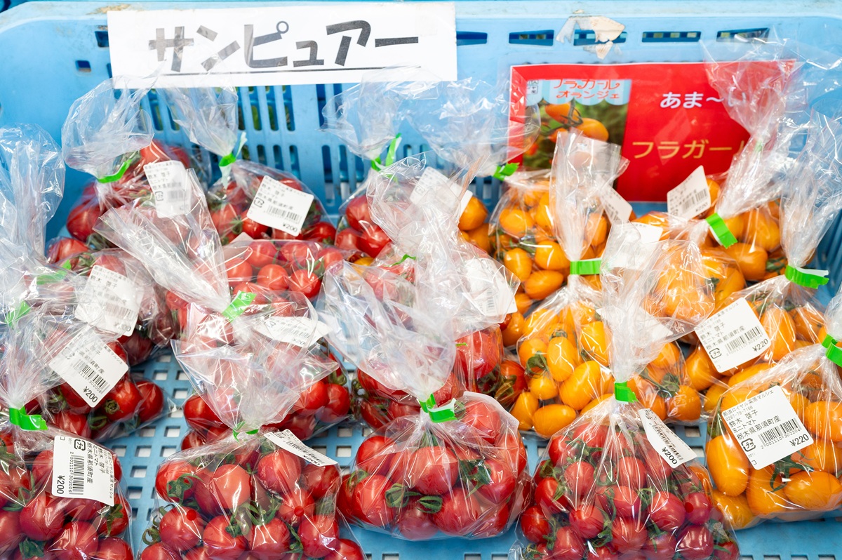 「道の駅 那須高原友愛の森」種類が豊富フルーツトマト
