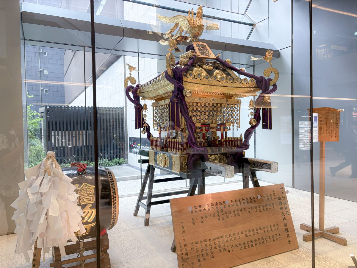 明治時代に作られた檜物町のお神輿