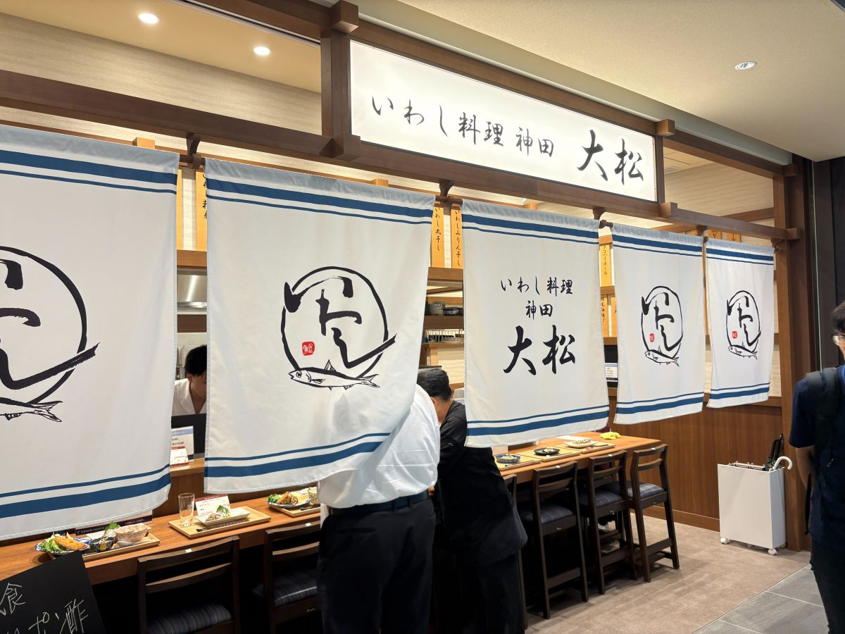 新ビルの中とは思えない、情緒あふれる店構え
