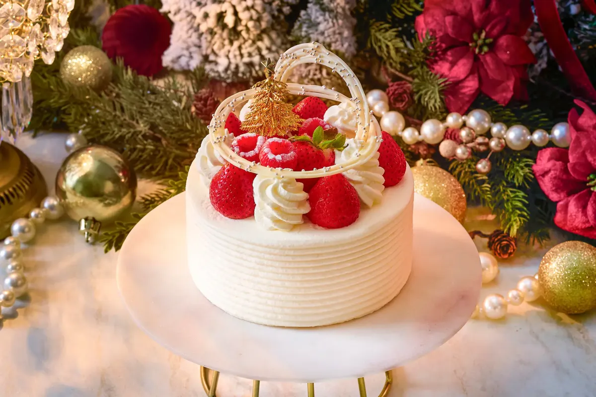 「クリスタルストロベリーショートケーキ」（4号）4850円