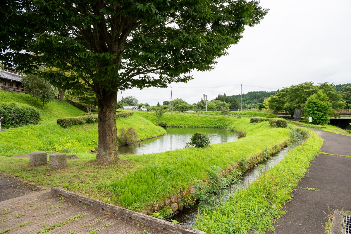 「道の駅 東山道伊王野」の親水公園