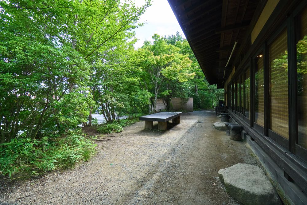 茶屋 卯三郎 庭園