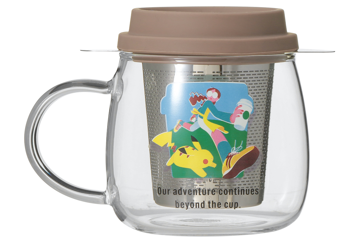 【オンラインストア限定】「Pok&eacute;mon + STARBUCKS SS ストレーナー付き耐熱グラスマグ コーヒーアドベンチャー」296ml 4400円