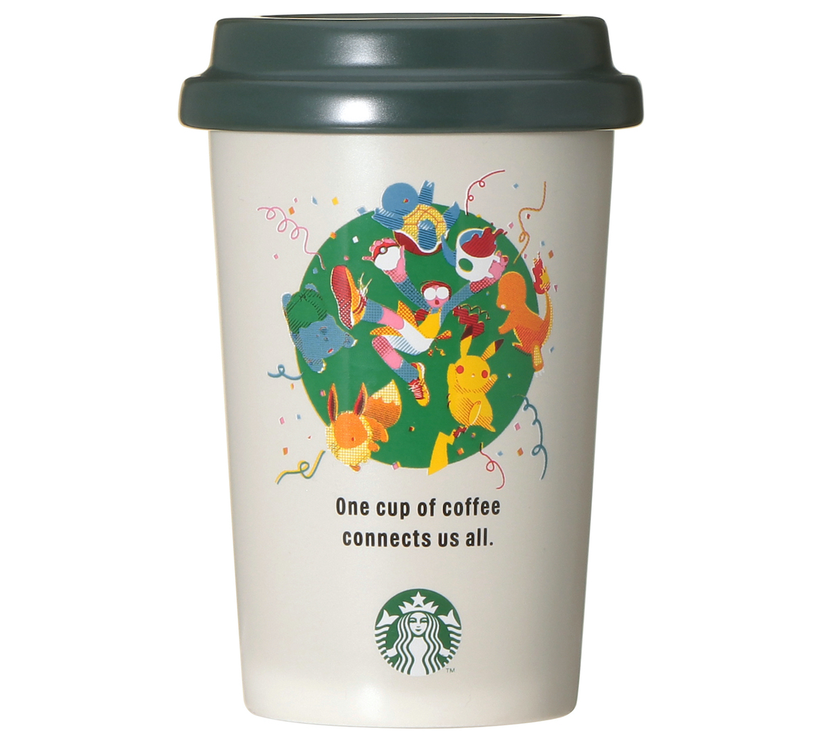 【オンラインストア限定】「Pok&eacute;mon + STARBUCKS セラミックキャニスター コーヒーコネクション」3800円