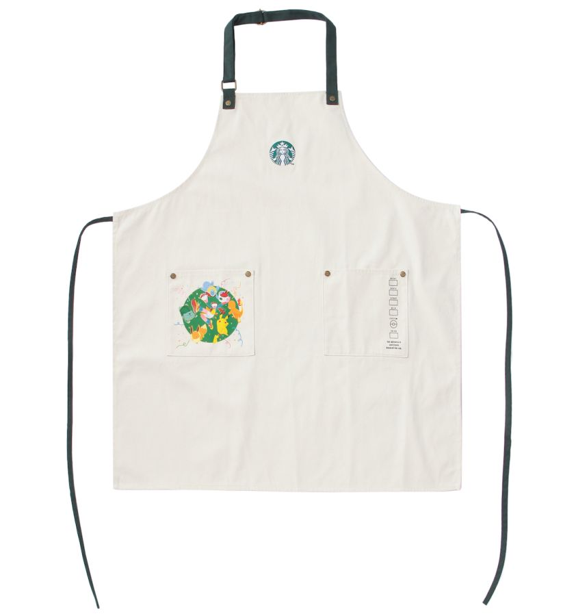 【オンラインストア限定】「Pok&eacute;mon + STARBUCKS ユーティリティエプロン コーヒーコネクション」4800円