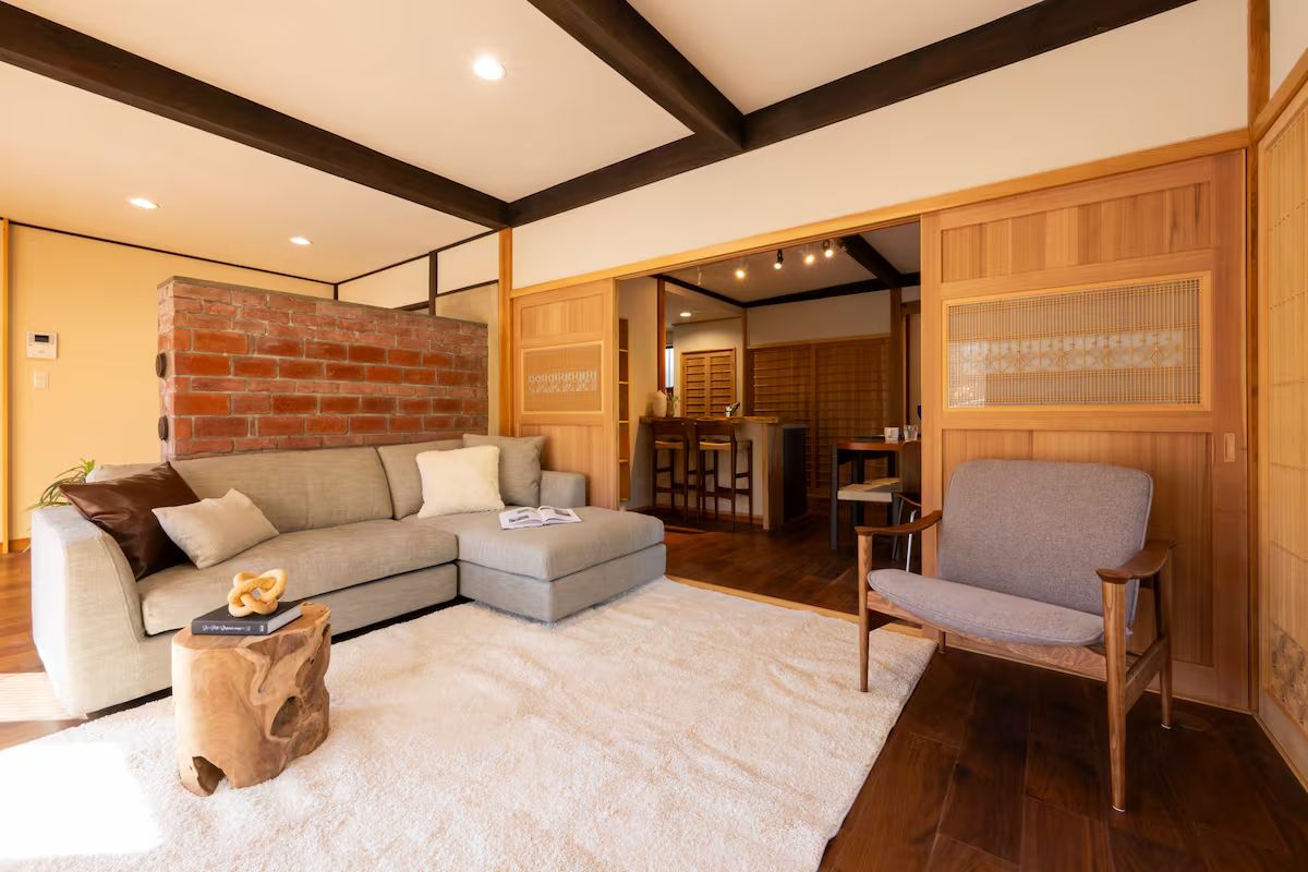 リビング／Photo：Airbnb