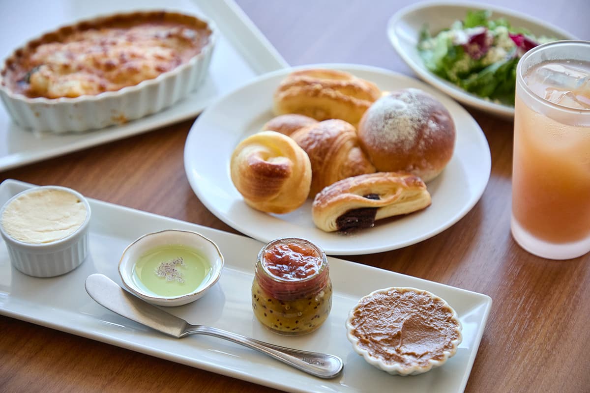 「選べるモーニングプレート」1408円