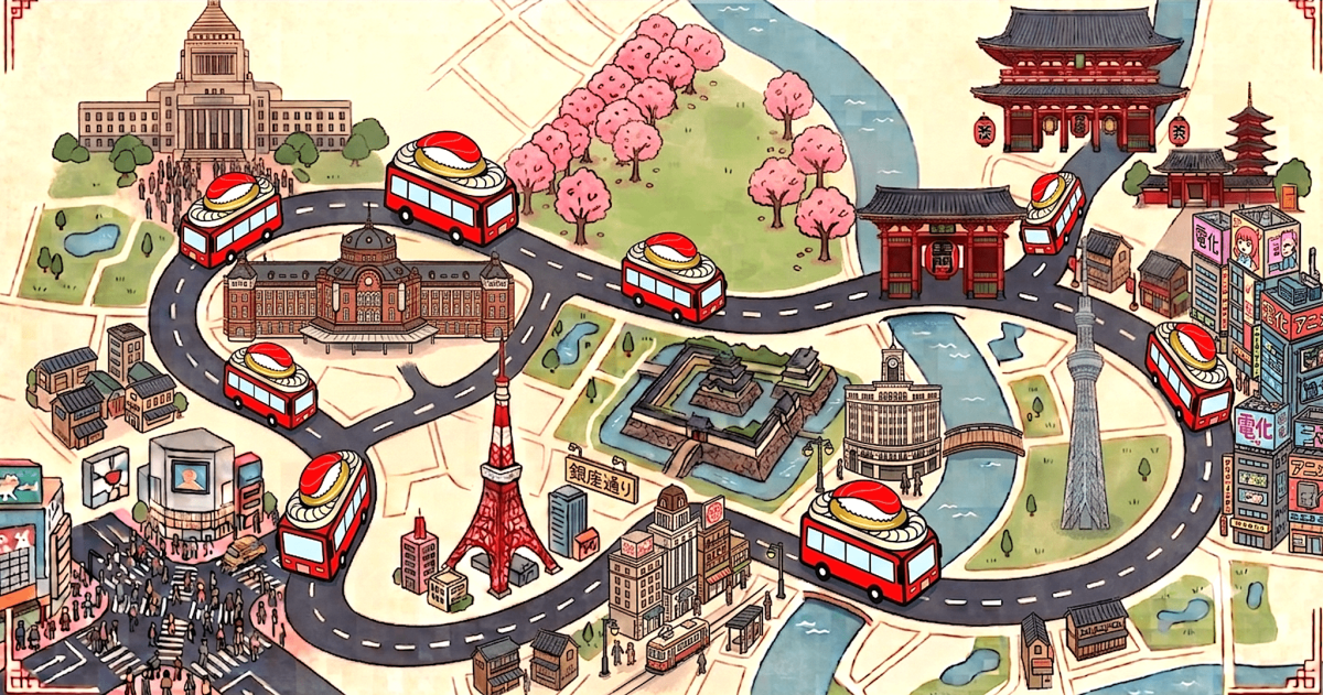天候、時間帯、道路事情、季節など様々なことを考慮してルートを決めています。