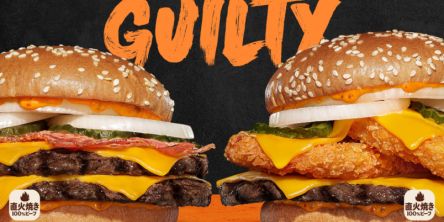 【バーガーキング®新作】ニンニクの背徳感MAX！「ダブルビーフ＆ベーコン  ビッグマウスギルティ」「ビーフ＆ダブルハッシュ ビッグマウスギルティ」実食レポ
