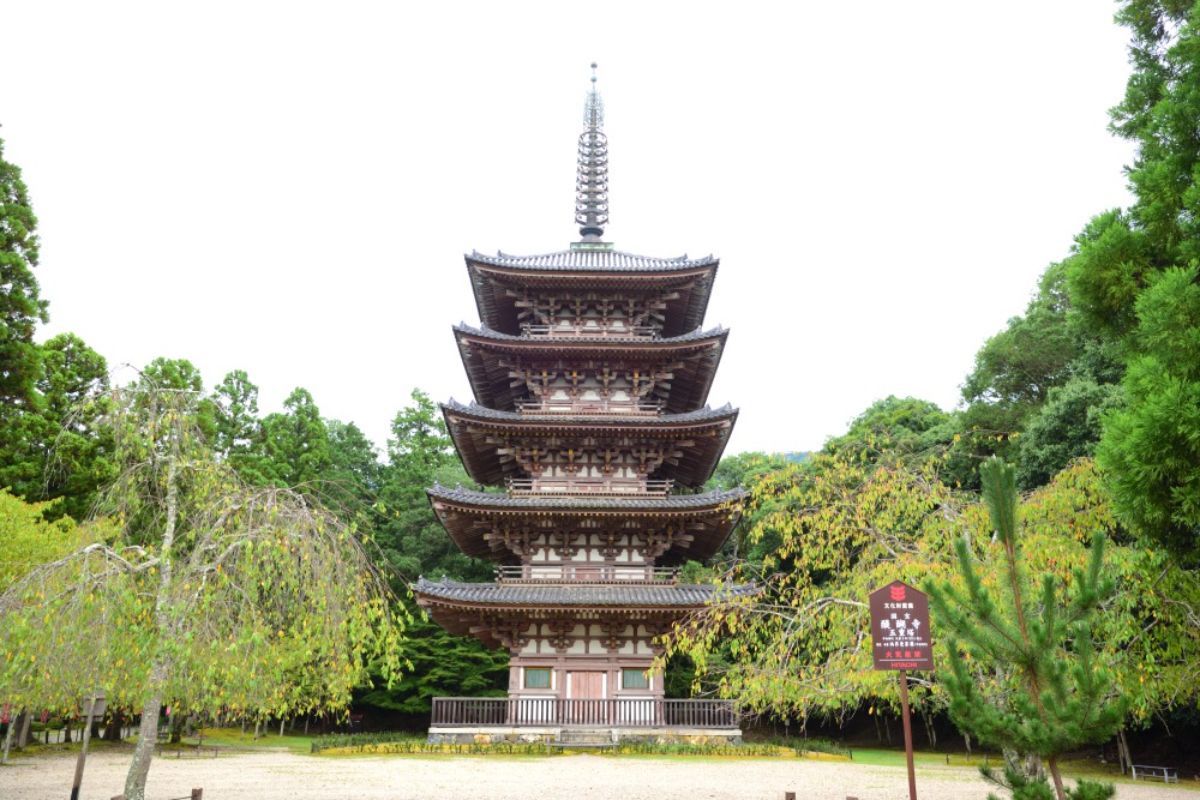国宝　五重塔