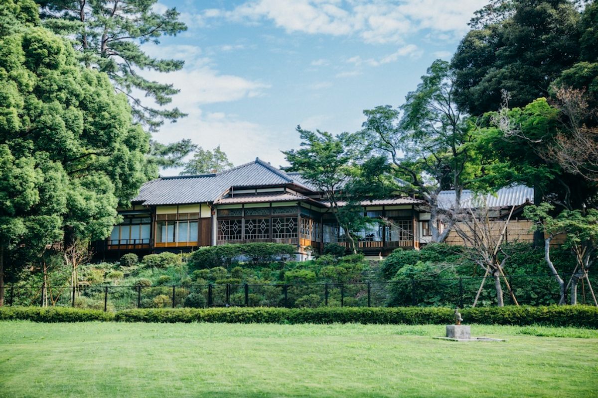 「荻外荘公園」