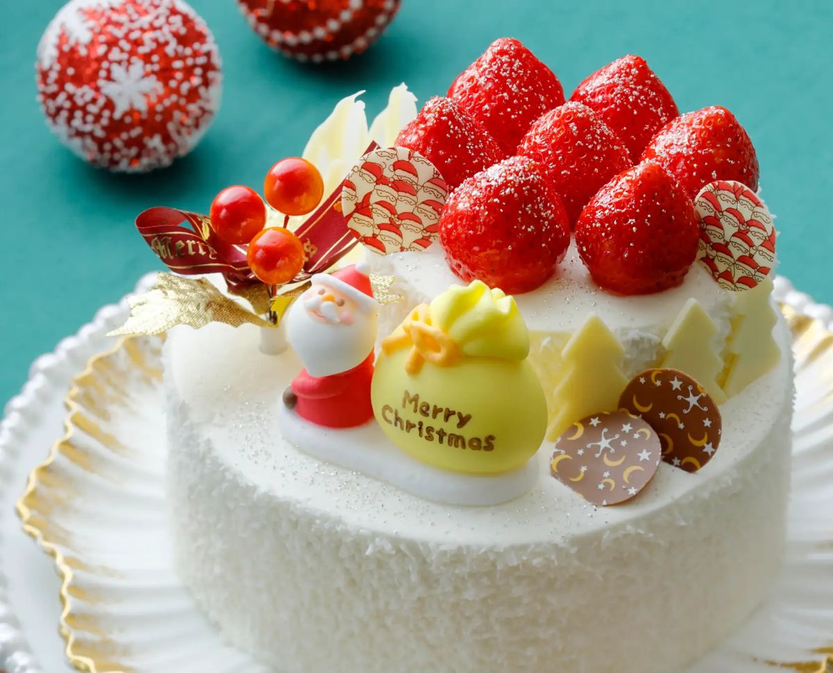 「クリスマスショート」7000円（直径約15cm）