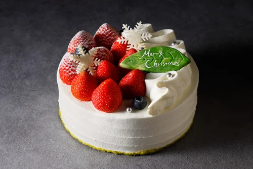 「「あまおう苺のクリスマスケーキ」